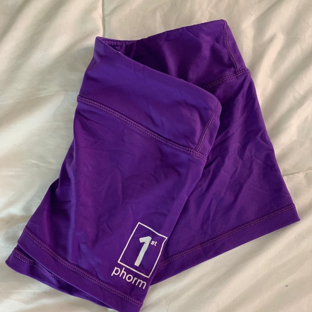 Purple 1st phorm shorts
